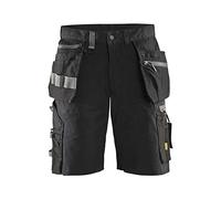 Blaklader 15981343 Shorts d'artisan avec élastiques, Noir, taille C46