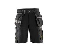 Blaklader 15981343 Shorts d'artisan avec élastiques, Noir, taille C62