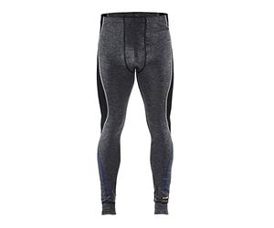 Blaklader 18491732 Pantalon de sous-vêtements chauds 100% mérinos, Gris moyen/noir, taille L