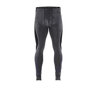 Blaklader 18491732 Pantalon de sous-vêtements chauds 100% mérinos, Gris moyen/noir, taille XL
