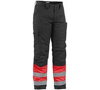 Blaklader 18621811 Pantalon d'hiver High Vis, Rouge/Noir, taille C58
