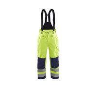 Blaklader 18671977 Pantalon Shell haute visibilité, Jaune/Marine, taille C56