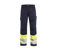Pantalon hiver multinormes Marine/Jaune-Fluo 18691514 -Taille au choix