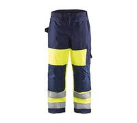 Blaklader 18831997 Pantalon d'hiver haute visibilité, Jaune/Marine, taille C148