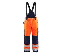 Blaklader 18851977 Pantalon d'hiver High Vis, Orange/Bleu marine, taille C58