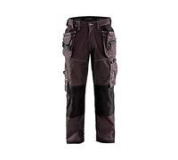Blaklader 19611146 Pantalon d'artisan Nyco, Gris foncé/Noir, taille C56