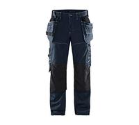 Blaklader 19611146 Pantalon d'artisan Nyco, Marine noire/Noir, taille C44