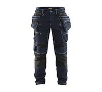 Blaklader 19901141 Pantalon artisanal extensible X1900, Marine/Noir, taille D124