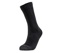 Chaussettes hautes en coton pack x5 Noir 21941099 - Taille au choix