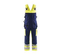 Blaklader 26031860 SALOPETTE À BAVETTE HAUTE VISIBILITÉ, Jaune/Marine, taille C48