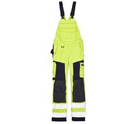 Blaklader 26081514 PANTALON À BAVETTE MULTINORME, Jaune/Marine, taille C146