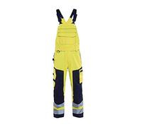 Cotte à bretelles multinormes Jaune-Fluo/Marine 26081514 - Taille au choix