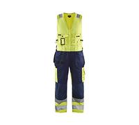 Blaklader 26531804 COMBINAISON HAUTE VISIBILITÉ SANS MANCHES, Jaune/Marine, taille D116
