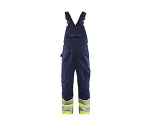 Blaklader 26621800 HI-VIS BIB GLOBAL, Bleu marin/jaune, taille D116