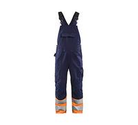 Blaklader 26621800 HI-VIS BIB GLOBAL, Bleu marin/Orange, taille D104
