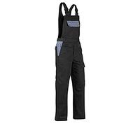 Blaklader 26651210 BIB OVERALLS, Noir/ Gris, taille C62