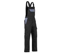Blaklader 26651210 BIB OVERALLS, Noir/ Gris, taille C64
