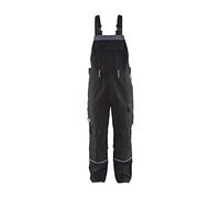 Blaklader 28611516 PANTALON À BAVETTE ANTI-FLAMME, Noir/Gris, taille C148