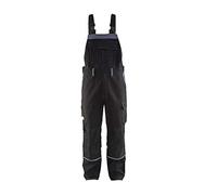 Blaklader 28611516 PANTALON À BAVETTE ANTI-FLAMME, Noir/Gris, taille C152