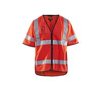 Blaklader 30231022 HAUTE VIS WESTE, Haute visibilité rouge, taille S/M