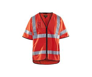 Blaklader 30231022 HAUTE VIS WESTE, Haute visibilité rouge, taille XXL/3XL