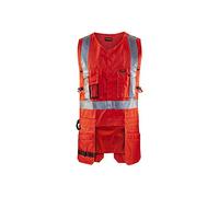Blaklader 30271804 GILET D'OUTILS HAUTE VISIBILITÉ, Haute visibilité rouge, taille XXL