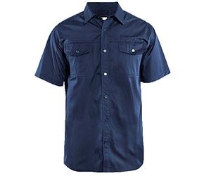 Blaklader 32961190 TWILL SHIRT, Bleu marine, taille M