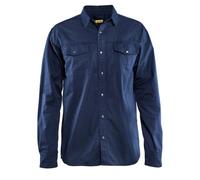 Blaklader 32971135 TWILL SHIRT, Bleu marine, taille L