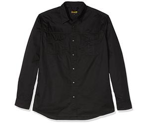 Blaklader 32971135 TWILL SHIRT, Noir, taille XL