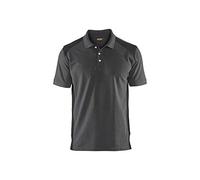 Blaklader 33241050 POLO SHIRT, Gris moyen/noir, taille L