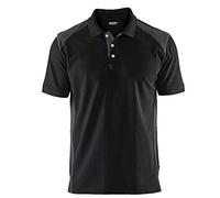 Blaklader 33241050 POLO SHIRT, Noir/gris foncé, taille S