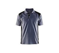 Blaklader 33241050 POLO SHIRT, Noir/Gris, taille L