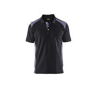 Blaklader 33241050 POLO SHIRT, Noir/Gris, taille XL