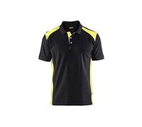 Blaklader 33241050 POLO SHIRT, Noir/jaune, taille M