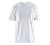 Blaklader 33251042 T-SHIRT 5 PACK, Blanc, taille XS