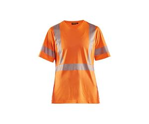Blaklader 33361013 T-SHIRT HAUTE VISIBILITÉ POUR FEMMES, Orange, taille XS