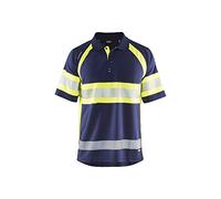 Blaklader 33381051 T-SHIRT UV HIGH VIS, Bleu marin/jaune, taille L