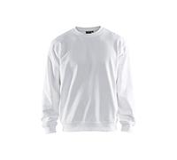 Blaklader 33401158 SWEATSHIRT, Blanc, taille S