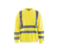 Blaklader 33411974 SWEATSHIRT HAUTE VISIBILITÉ, Jaune, taille M
