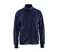 Blaklader 33711158 SWEATSHIRT AVEC FERMETURE ÉCLAIR COMPLÈTE, Bleu marine, taille XXL