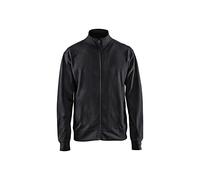 Blaklader 33711158 SWEATSHIRT AVEC FERMETURE ÉCLAIR COMPLÈTE, Noir, taille XL