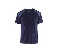 Blaklader 33791042 T-SHIRT, Bleu marine/Gris, taille L