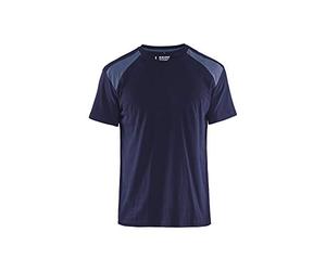 Blaklader 33791042 T-SHIRT, Bleu marine/Gris, taille L