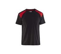 Blaklader 33791042 T-SHIRT, noir/rouge, taille S