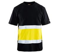 Blaklader 33871030 T-SHIRT HAUTE VISIBILITÉ, Noir/jaune, taille XXXL