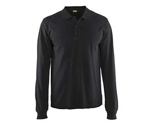 Blaklader 33881050 POLO MANCHES LONGUES, Noir, taille XL