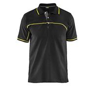 Blaklader 33891050 POLO SHIRT , Noir/jaune, taille M