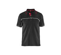 Blakläder Blakläder Polo Service Plus, Noir / rouge, Taille unisexe: M Quantité:1