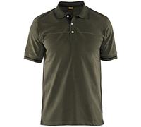 Blaklader 33891050 POLO SHIRT , Vert olive foncé, taille M
