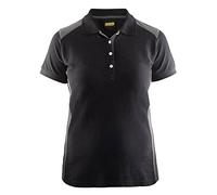 Blaklader 33901050 POLO POUR FEMMES , Noir/ Gris, taille XL